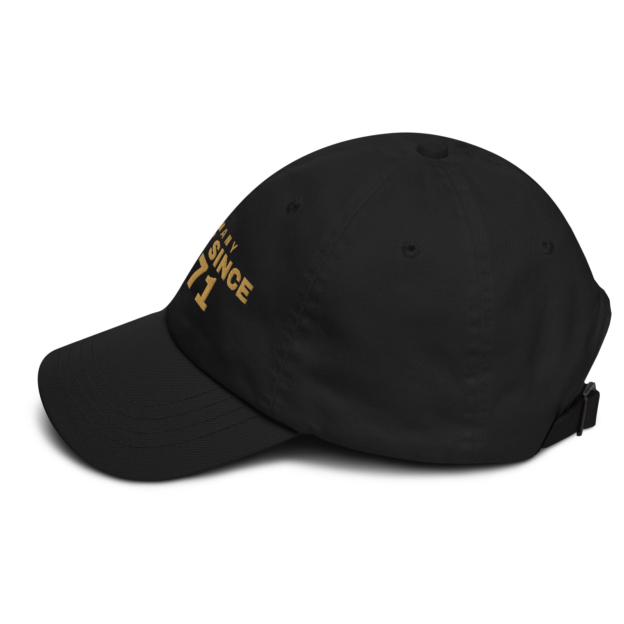 Black dad cap with GERMANY GREAT SINCE 1871 embroidery