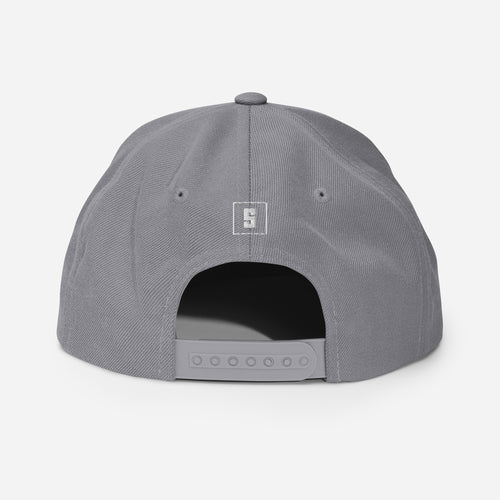 Silver snapback cap with ARGENTINA GREAT SINCE 1816 embroidery