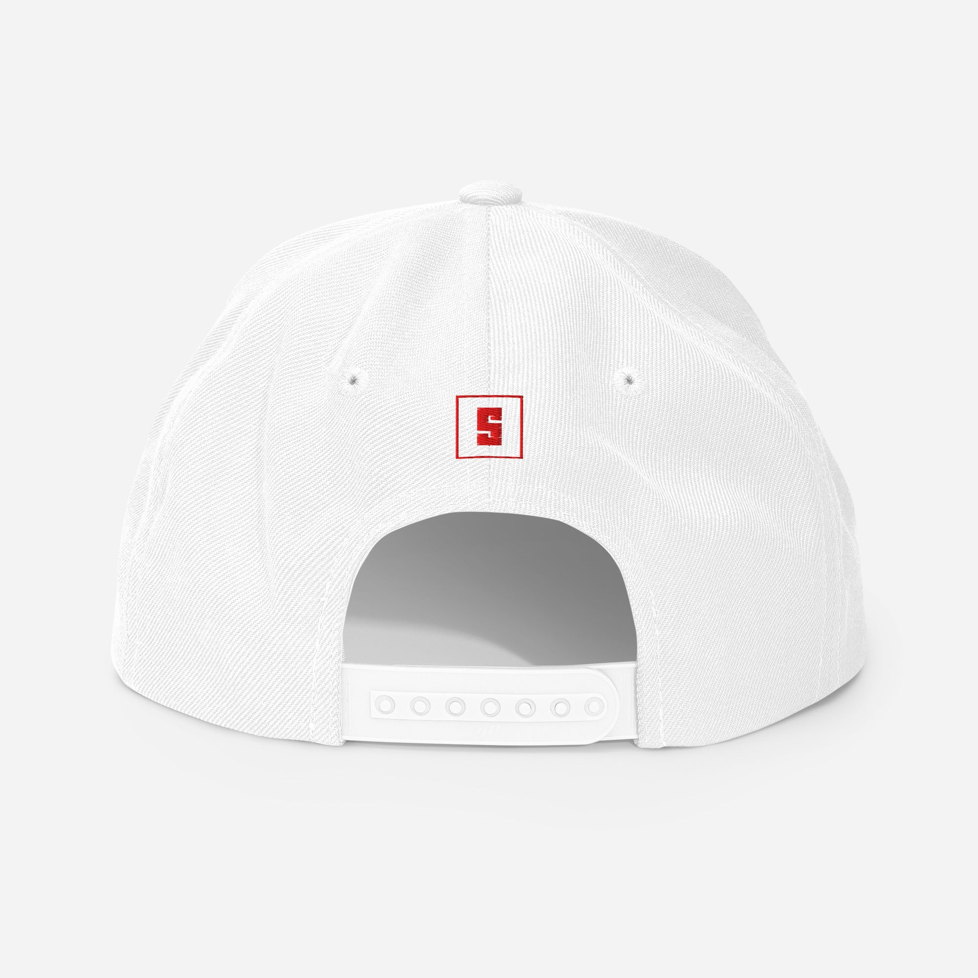 White snapback cap with ENGLAND GREAT SINCE 927 embroidery